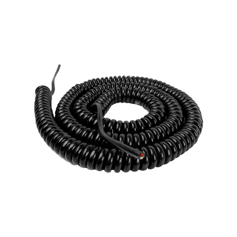 Coiled Cord Track Connector